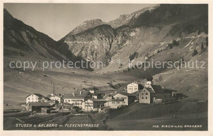 Stuben Vorarlberg Flexenstrasse