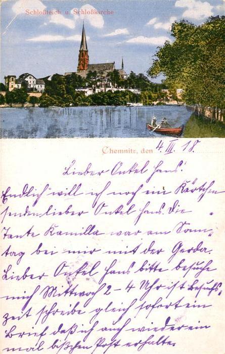CHEMNITZ Sachsen Schlosskirche