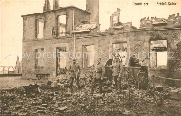 Grand Pre Schlossruine