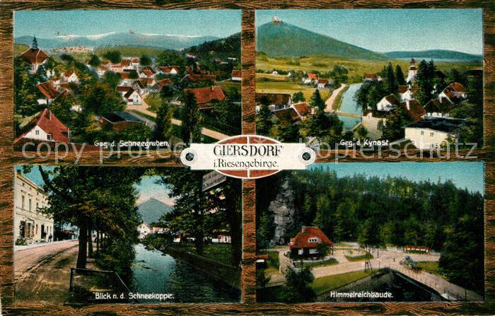 Giersdorf Riesengebirge Schneegruben Himmelreichbaude Kynast