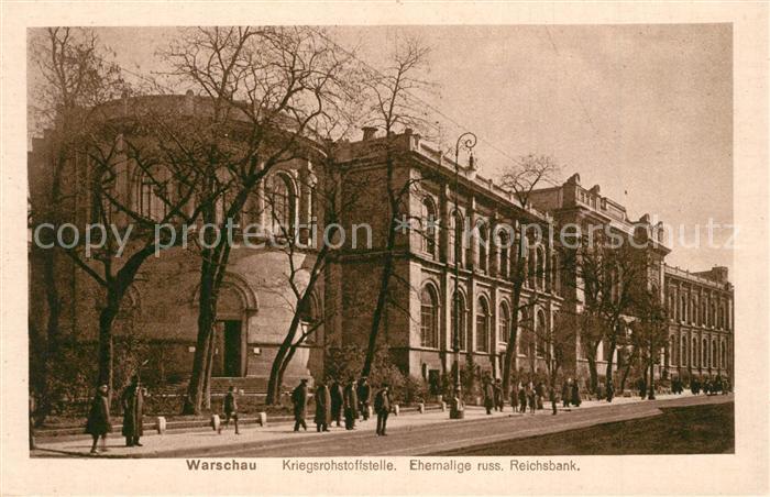 Warschau Masowien Kriegsrohstoffstelle