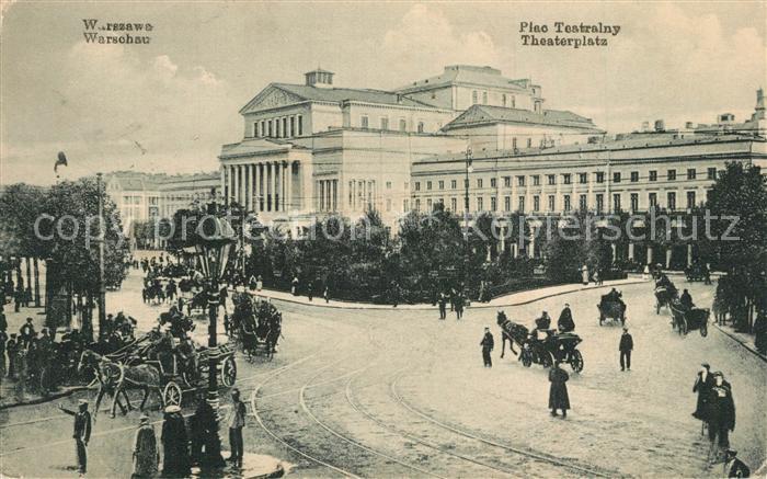 Warszawa Theaterplatz