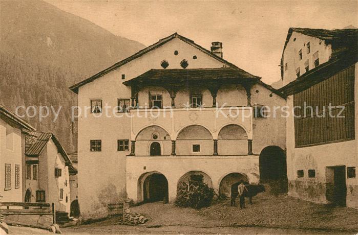 Schuls GR Engadinerhaus
