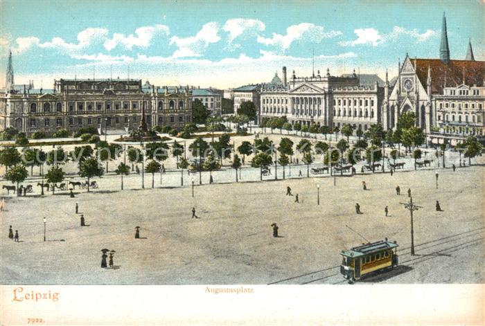 LEIPZIG Sachsen Augustusplatz