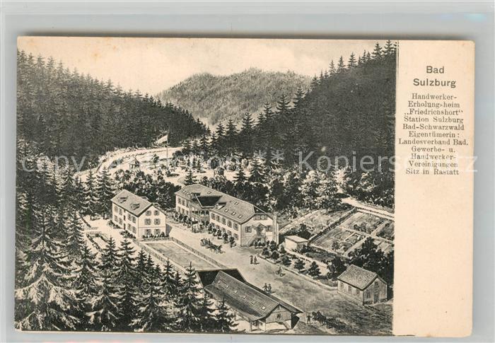 Sulzburg Freiburg Handwerkererholungsheim Friedrichshort