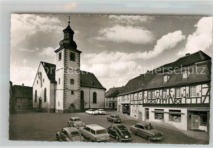 Rockenhausen Marktplatz evangelische Kirche