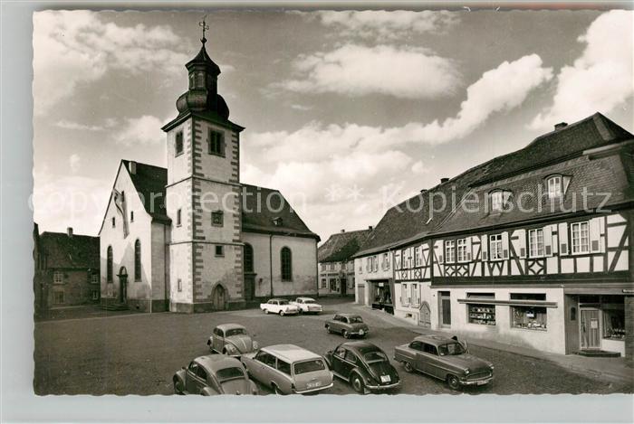 Rockenhausen Marktplatz evangelische Kirche