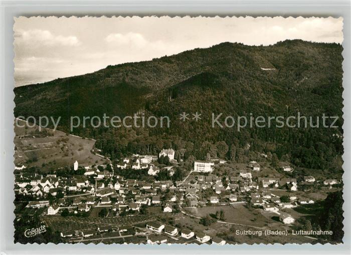 Sulzburg Freiburg Fliegeraufnahme
