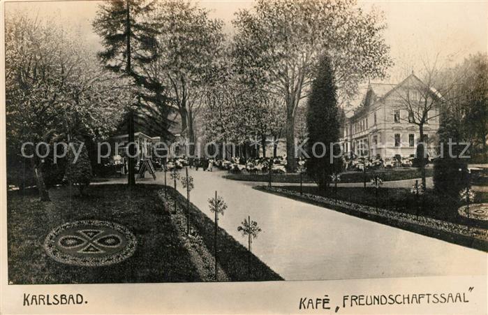 Karlsbad Eger Cafe Freundschaftssaal