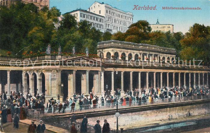 Karlsbad Eger Muehlbrunnkolonnade
