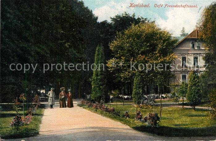 Karlsbad Eger Cafe Freundschaftssaal