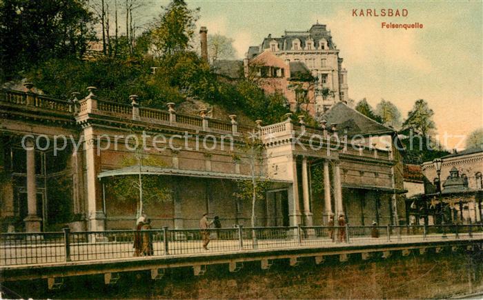 Karlsbad Eger Felsenquelle