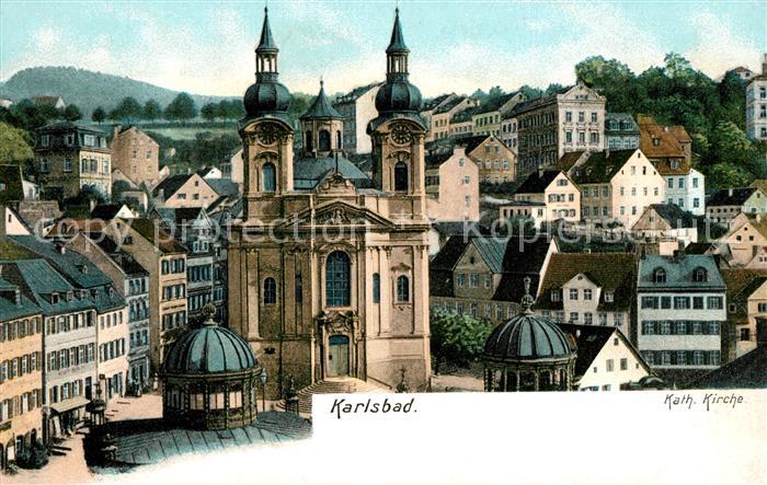 Karlsbad Eger Katholische Kirche