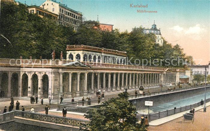 Karlsbad Eger Muehlbrunnen