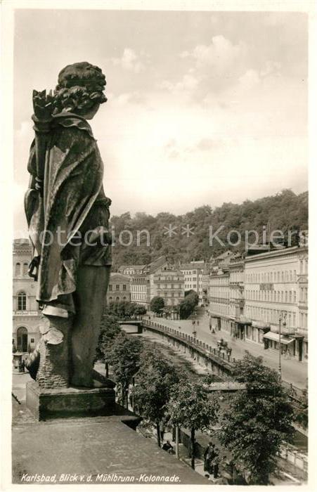 Karlsbad Eger Muehlbrunn-Kolonnade