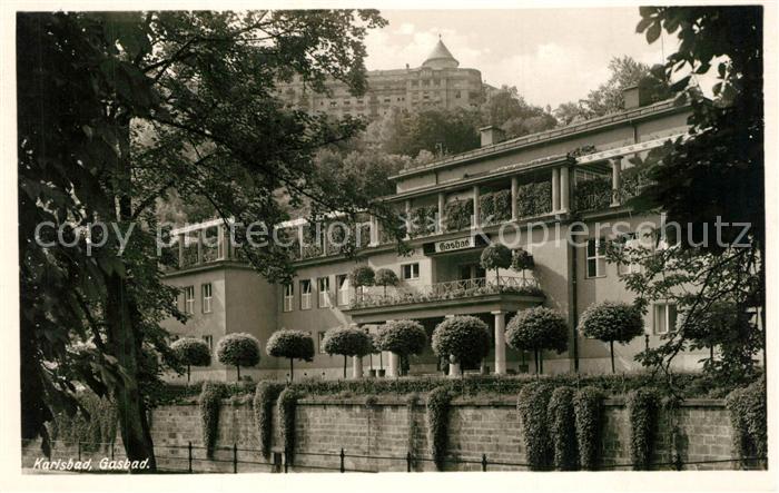 Karlsbad Eger Gasbad