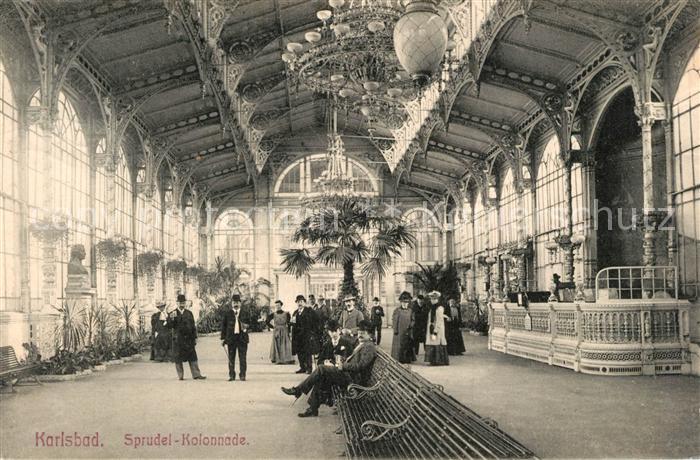 Karlsbad Eger Sprudel-Kolonnade