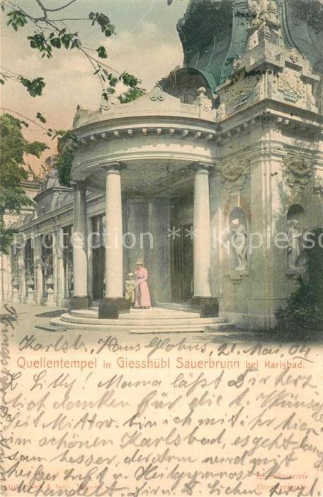 Giesshuebl-Sauerbrunn Tschechien Quellentempel