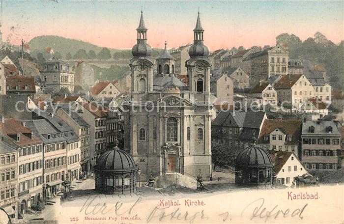 Karlsbad Eger Katholische Kirche