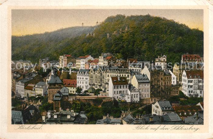 Karlsbad Eger Schlossberg