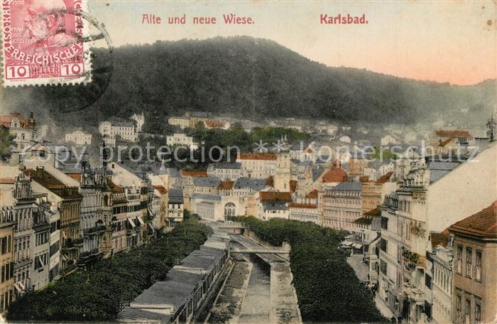 Karlsbad Eger Alte und Neue Wiese
