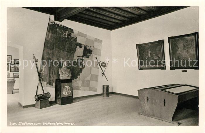 Eger Cheb Tschechien Stadtmuseum Wallensteinzimmer