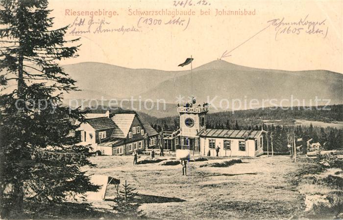 Johannisbad Riesengebirge Schwarzschlagbaude