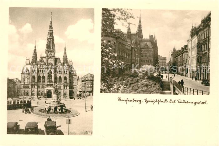 Reichenberg Liberec Boehmen Rathaus