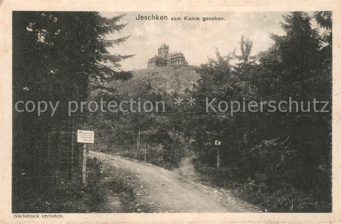 Jeschken Tschechien Jeschkenhaus