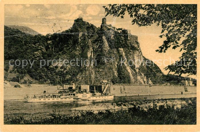 Schreckenstein Burg Strekov Dampfer