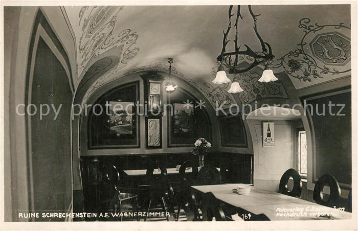 Schreckenstein Burg Strekov Wagnerzimmer