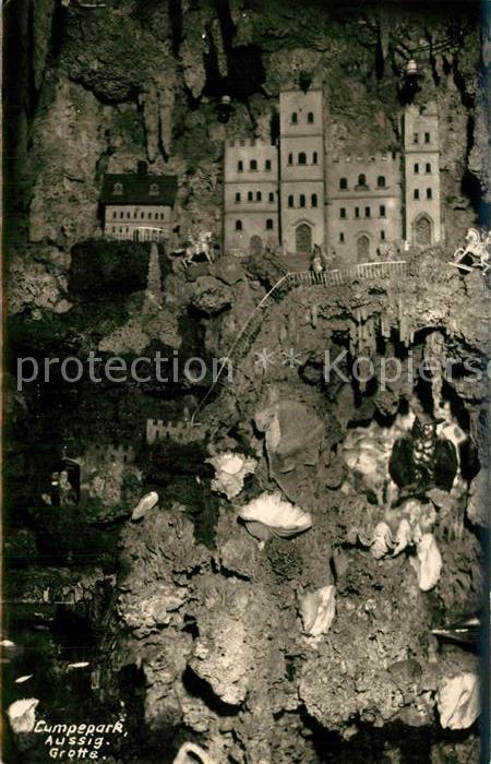 Aussig Tschechien Cumpepark Grotte