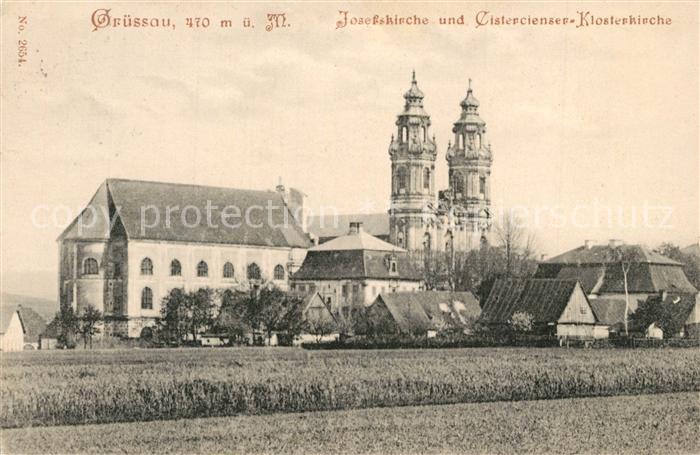 Gruessau Krzeszow Josefskirche Cistercienser-Klosterkirche