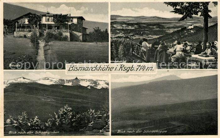 Bismarckhoehe Baude Schneegruben Schneekoppe Kynast