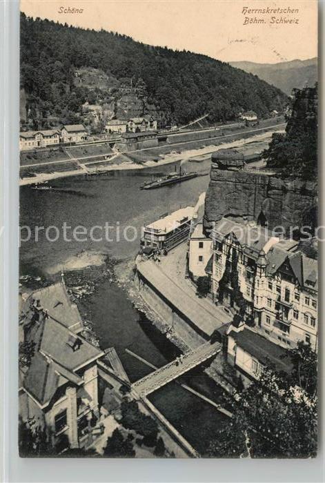 Herrnskretschen Boehmen Schoena
