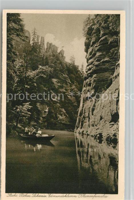 Edmundsklamm Boehmen Klammfamilie