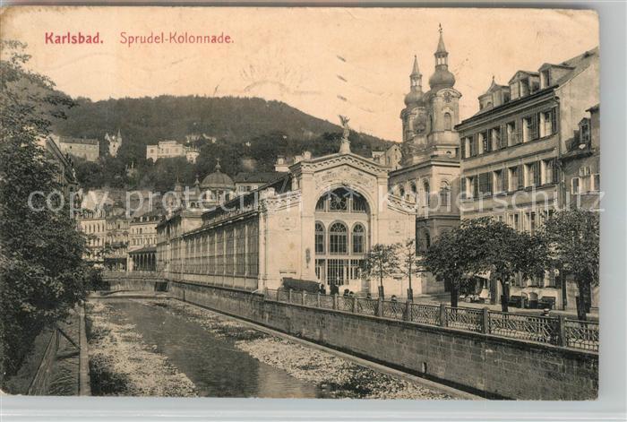 Karlsbad Eger Sprudel-Kolonnade