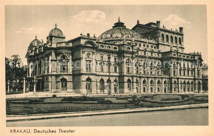 Krakau Krakow Deutsches Theater