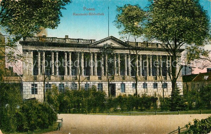 Posen Poznan Raczinski Bibliothek