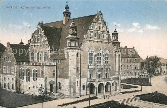Posen Poznan Koenigliche Akademie