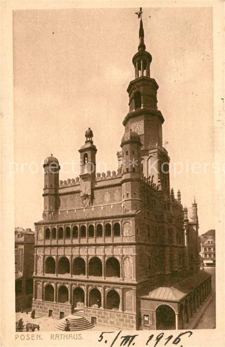 Posen Poznan Rathaus