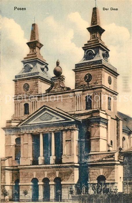 Posen Poznan Der Dom