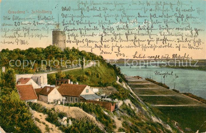 Graudenz Westpreussen Schlossberg