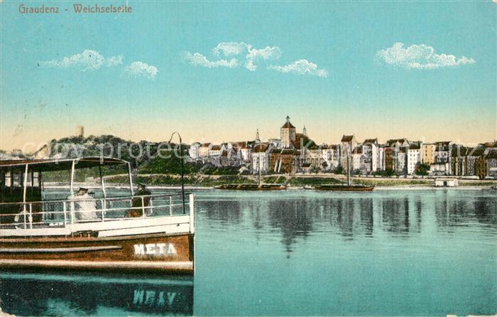 Graudenz Westpreussen Weichselpartie