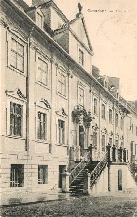 Graudenz Westpreussen Rathaus
