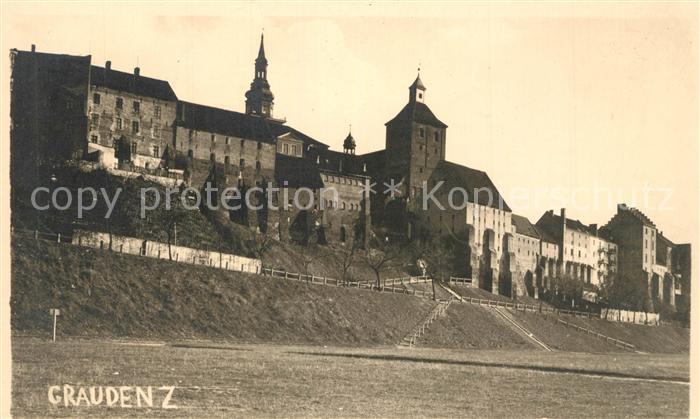 Graudenz Westpreussen Teilansicht