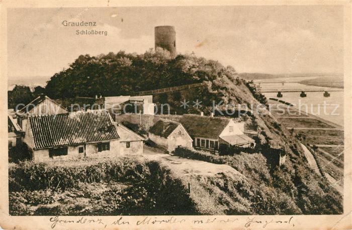 Graudenz Westpreussen Schlossberg
