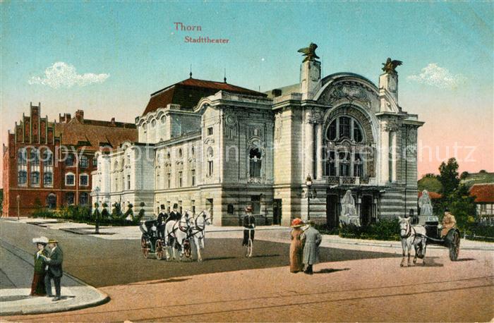 Thorn Westpreussen Torun Stadttheater