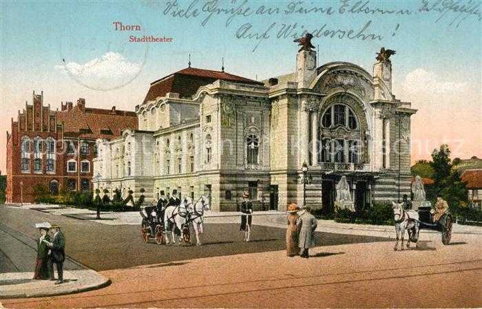 Thorn Westpreussen Torun Stadttheater