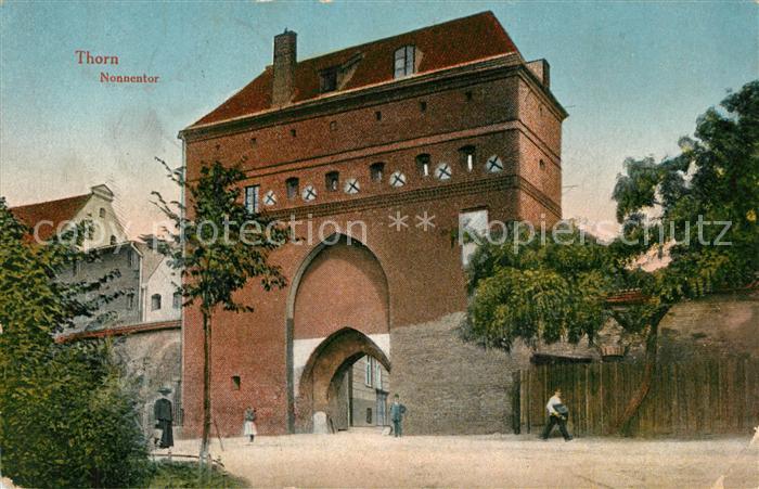 Thorn Westpreussen Torun Nonnentor